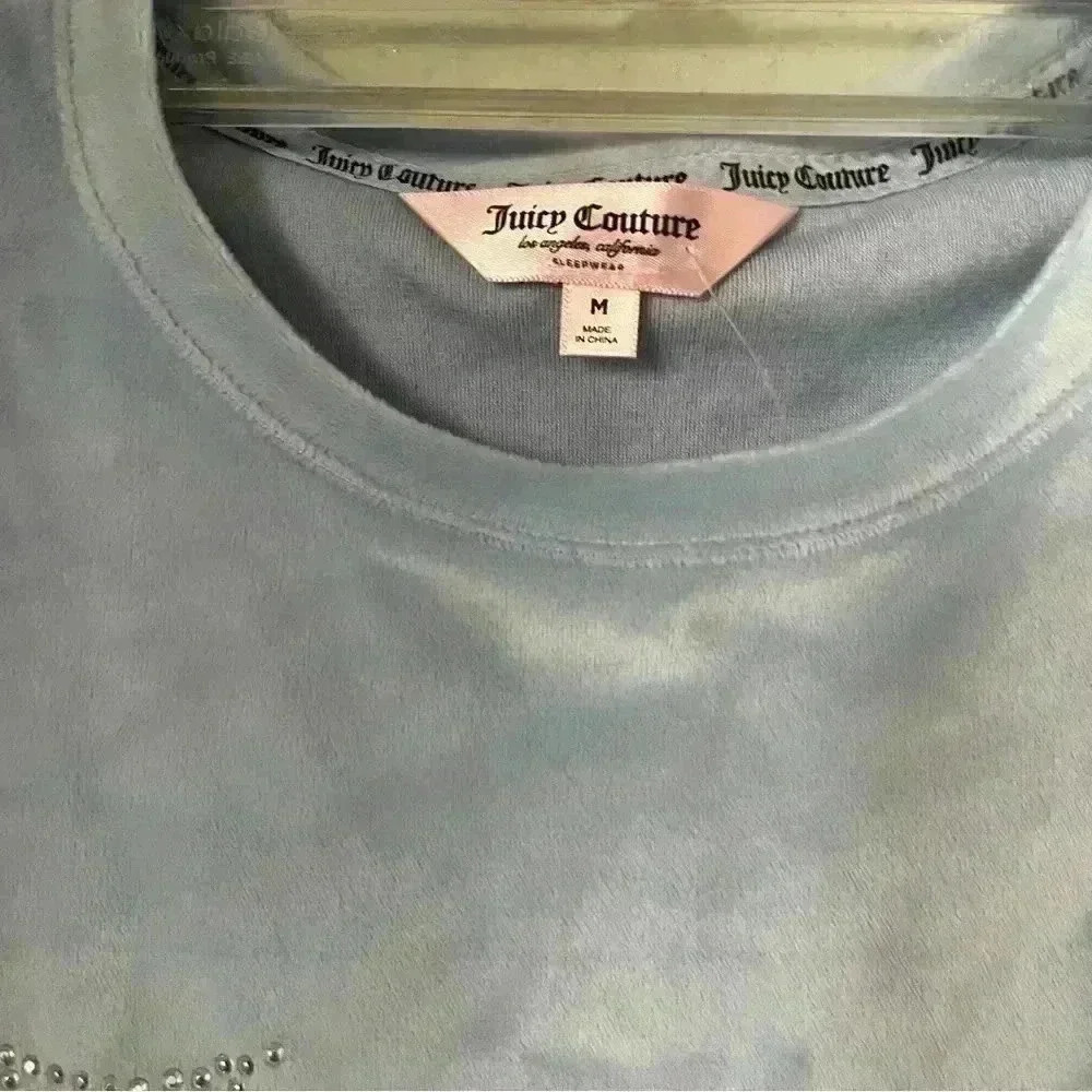 Juicy Couture Sleepwear Loungewear Velour Top & Pants - Picture 2 of 6